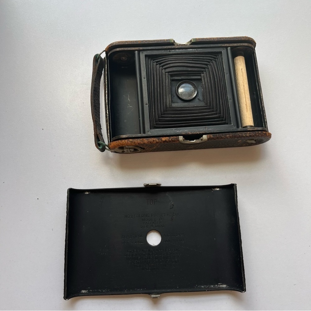 Vintage Kodak No 3 Folding Pocket Kodak Model G Autographic 118 Film Camera